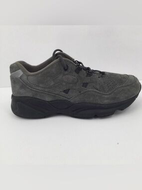 Propet Stability Walking shoe gray suede sneaker grey comfort women 9